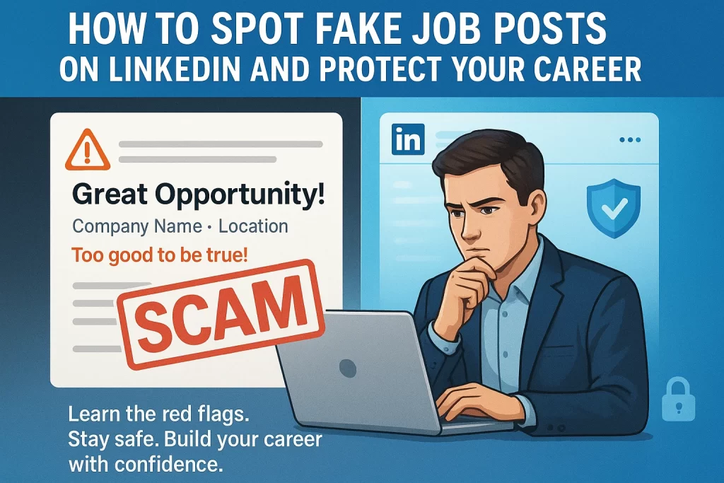 How to Spot Fake Job Posts on LinkedIn and Protect Your Career