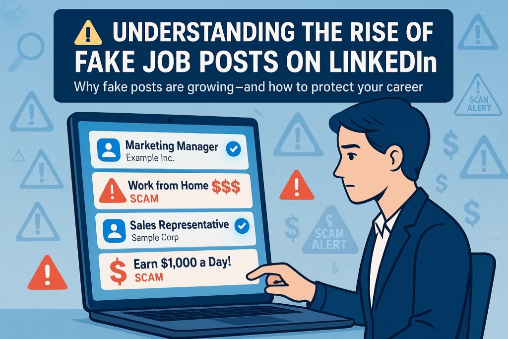 Understanding the Rise of Fake Job Posts on LinkedIn