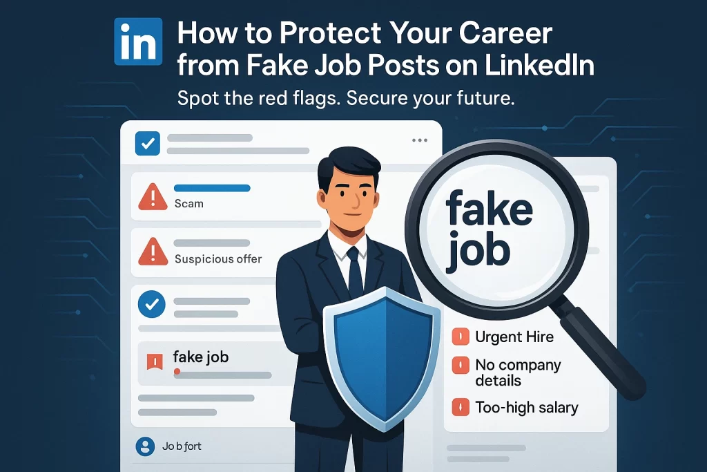 How to Protect Your Career from Fake Job Posts on LinkedIn