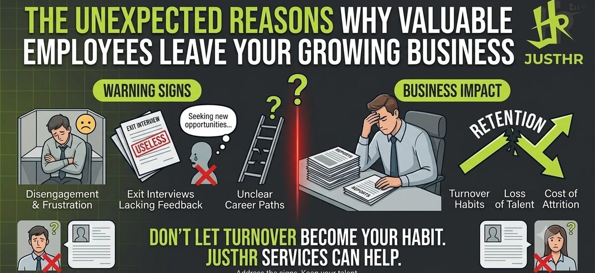 The Unexpected Reasons Why Valuable Employees Leave Your Growing Business