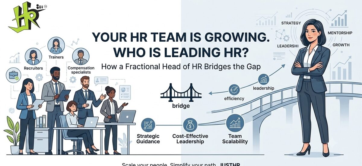 Your HR Team is growing. Who is leading HR? How a Fractional Head HR Bridges the Gap.